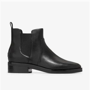 Cole Haan Nora Bootie Black Leather Chelsea Boot